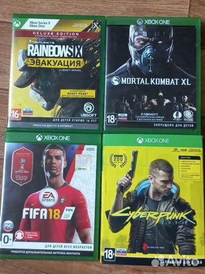 Игры на xbox One диски