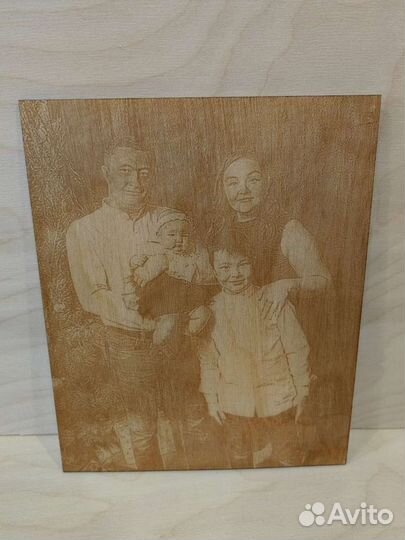 Лазерное выжигание / резка по дерева на заказ