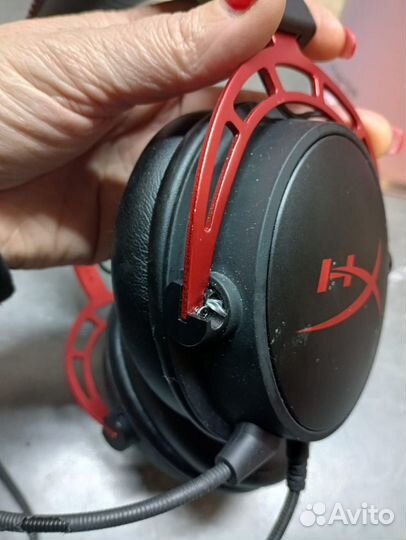 Проводные наушники hyperx cloud alpha hx hsca rd