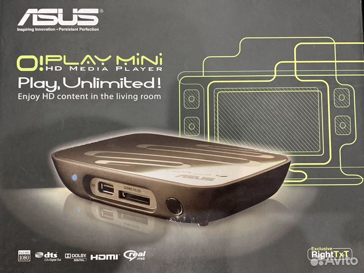 Медиаплеер asus OPlay mini