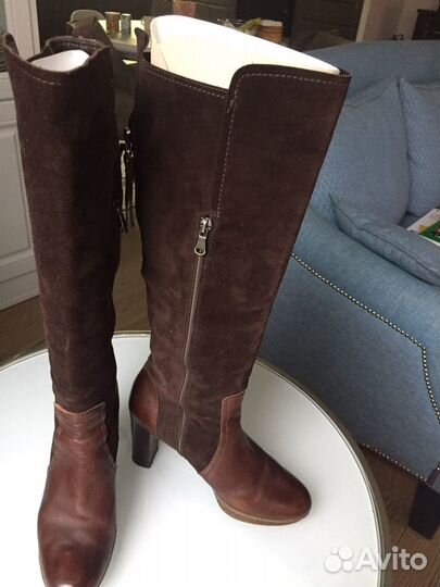 Сапоги замшевые Altariva Италия 37 раз