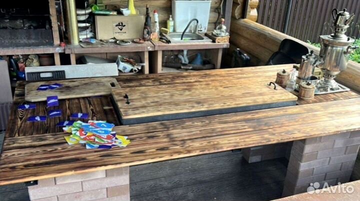 Прямоугольный стол гриль для таунхаусов мы произво