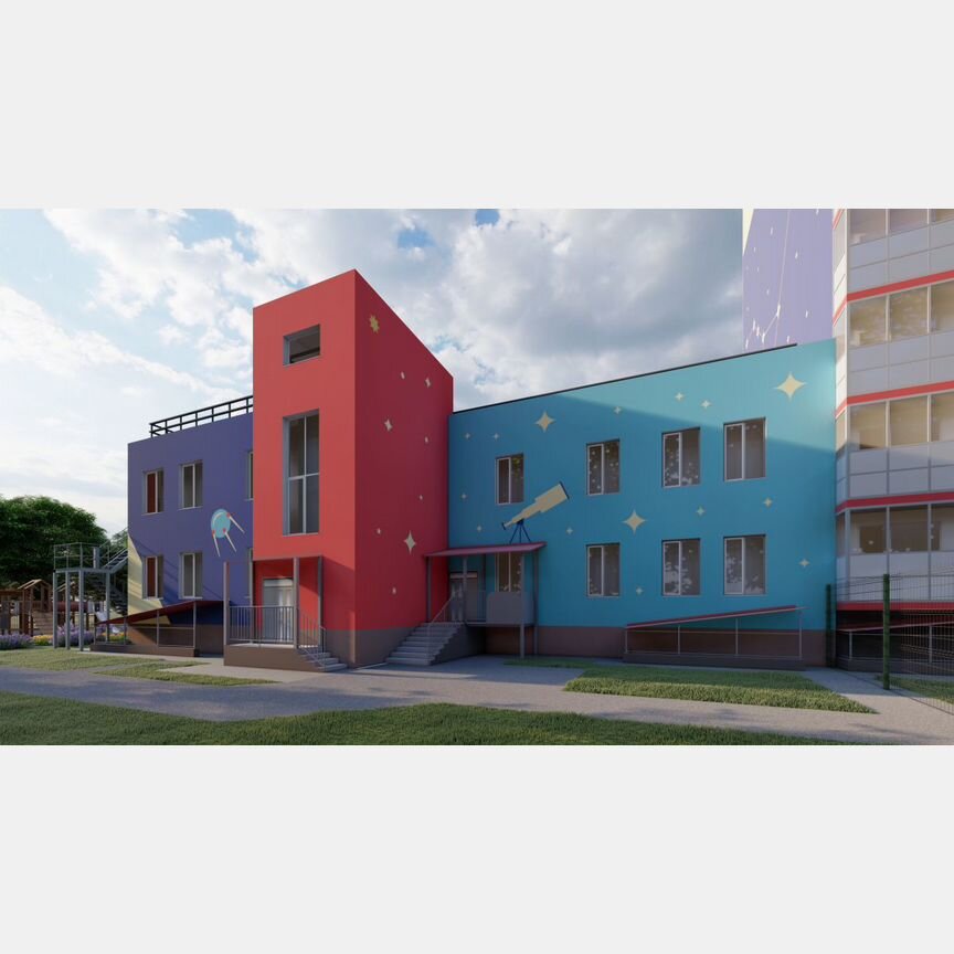 1-к. квартира, 42,3 м², 1/10 эт.