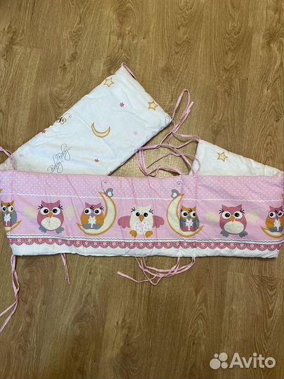 Бортики в кроватку