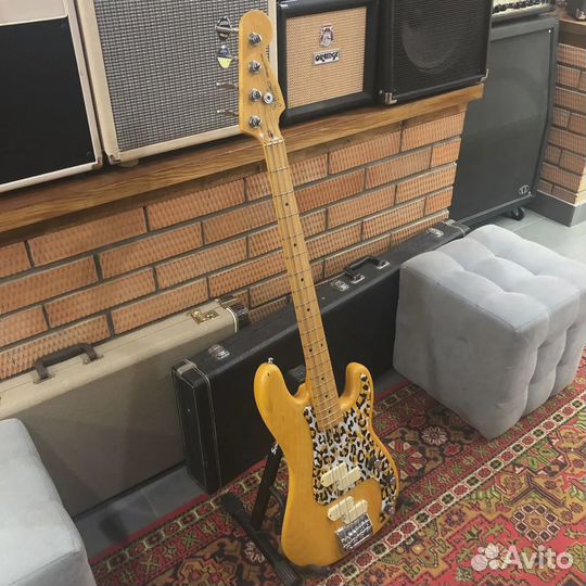 Бас-гитара Fender Precision Elite II Natural USA 1