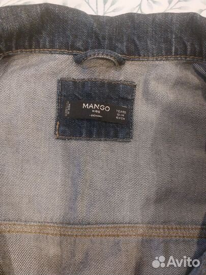 Джинсовая куртка mango