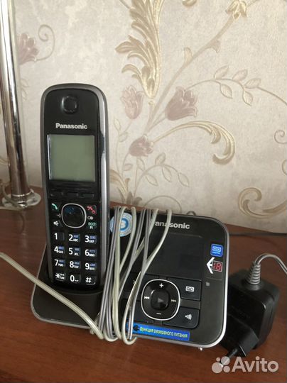 Телефон panasonic трубка радио