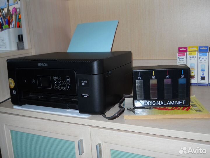Принтер мфу epson XP3100 струйный, цветной