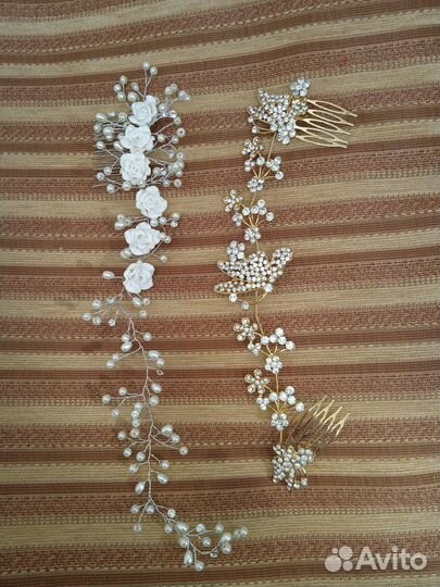 Свадебное украшение для волос