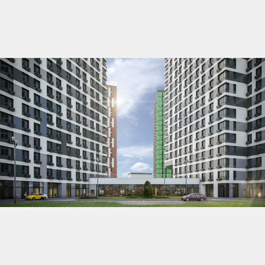 Апартаменты-студия, 23,5 м², 12/21 эт.