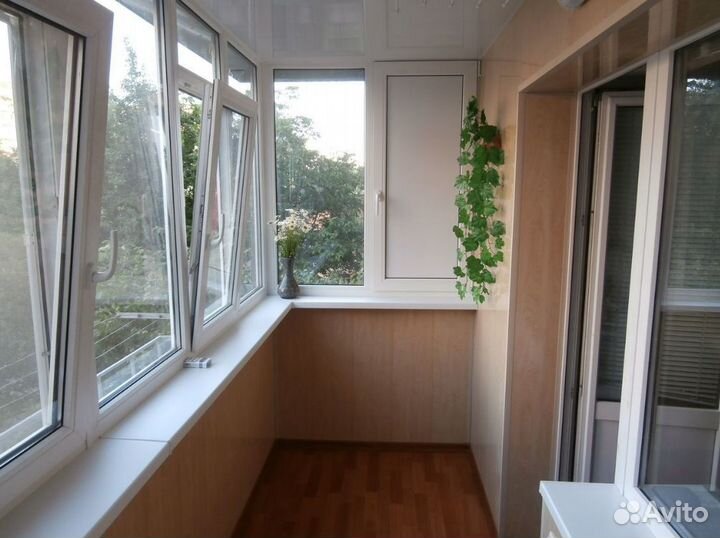 Остекление качественно с отделкой