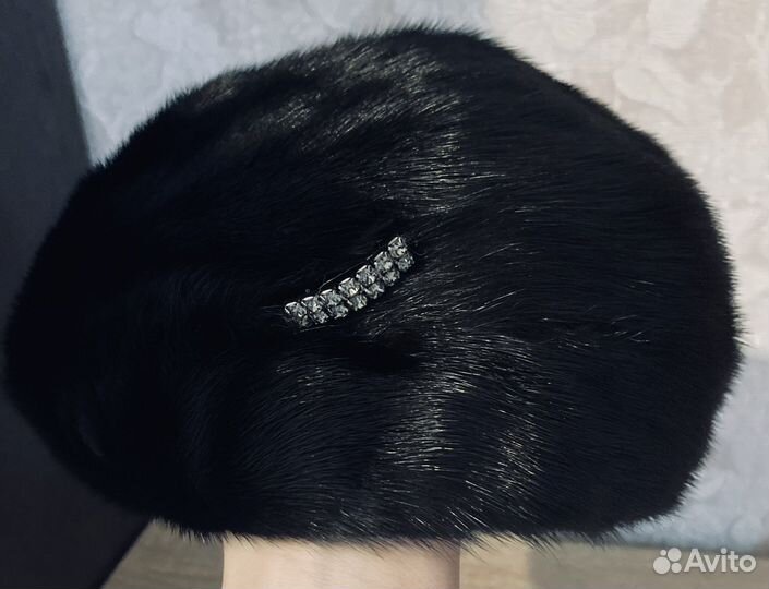 Берет норковый