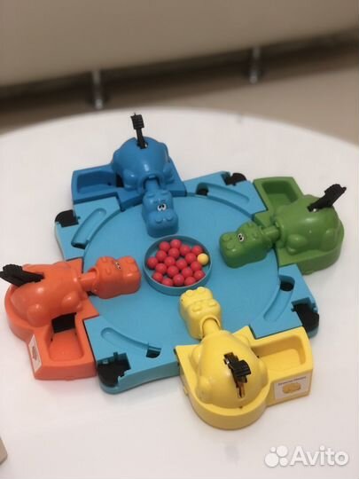 Игра настольная «Голодные бегемотники»