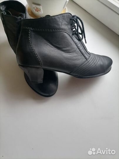Ботинки натуральная кожа деми