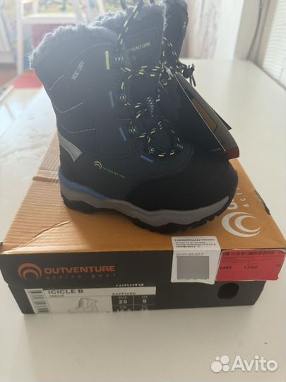 Ботинки детские 25