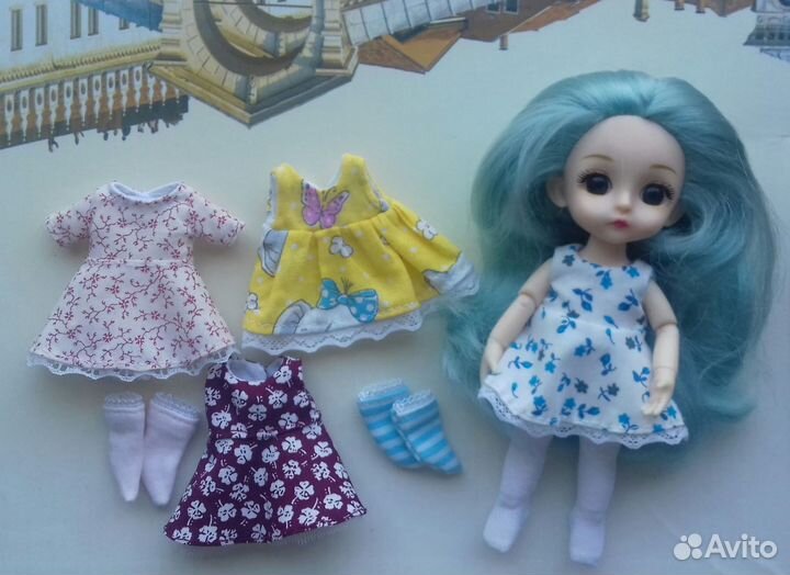 Набор одежды для кукол 16см