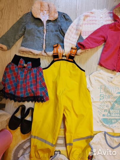 Детские вещи пакетом на девочку 92 98 размер