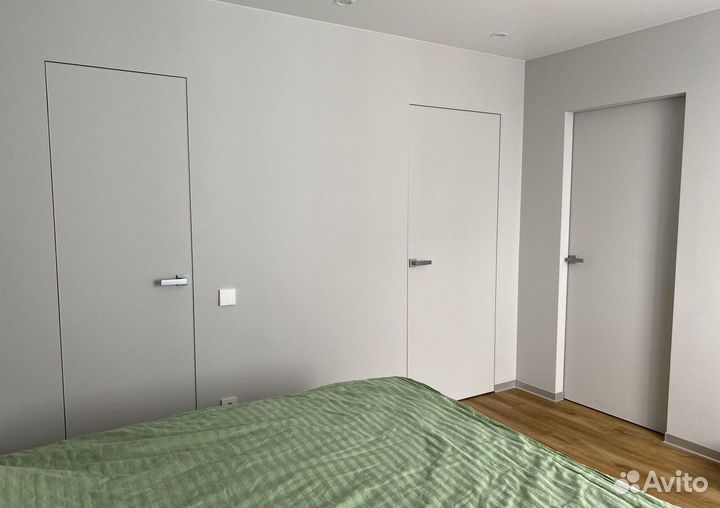 Скрытая дверь в размере