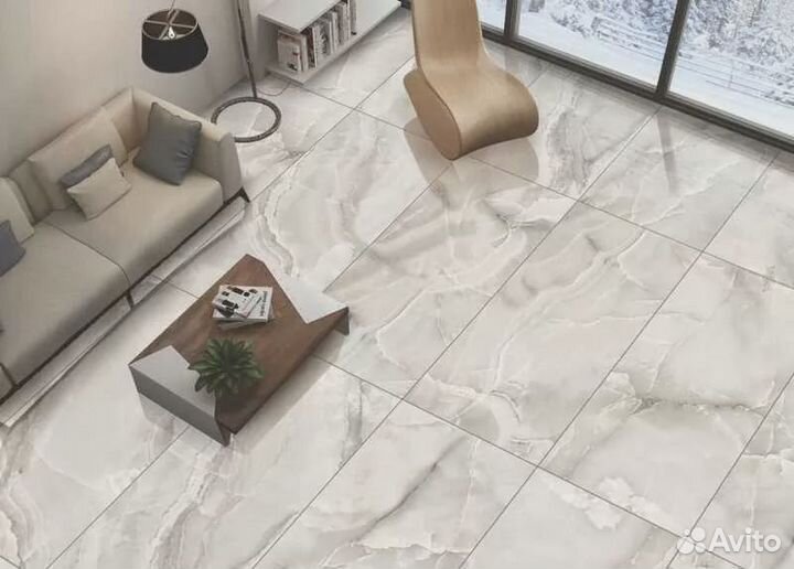 Керамогранит cristallo onyx beige glossy 60x120