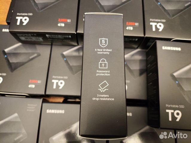 4TB Samsung T9 Внешний SSD (Корея) 2000MB/s объявление продам