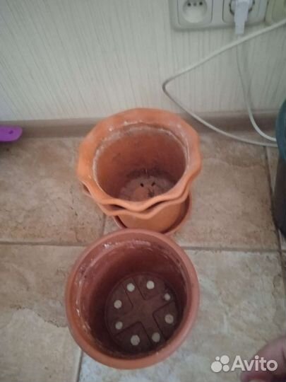 Горшки для цветов пластиковые