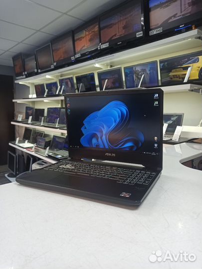 TUF 144Гц Ryzen7 +GTX1650 +16gb +500gb NVMe +1tb