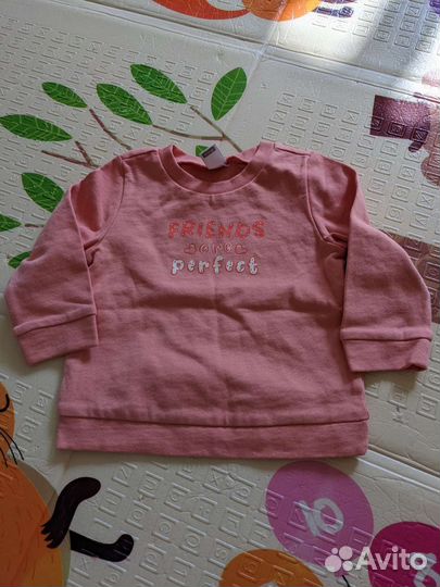Детские вещи пакетом для девочек 9-12 м