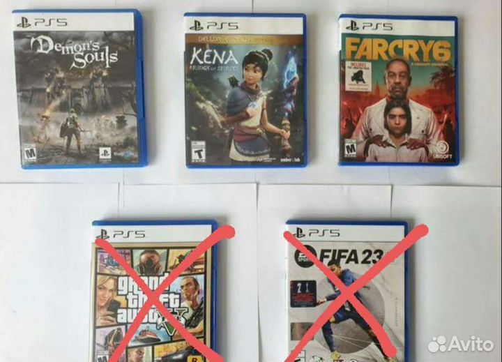 Игры PS5 (PlayStation 5) на дисках