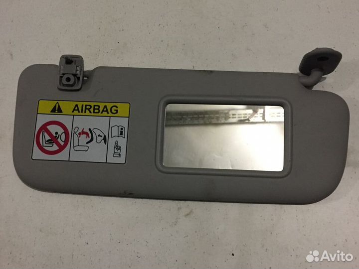 Козырёк солнцезащитный правый Киа Рио Kia Rio 4