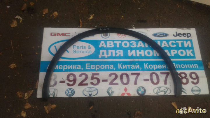 Накладка заднего крыла Touareg 7P 10-18