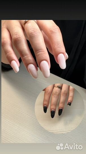 Модель на ногти