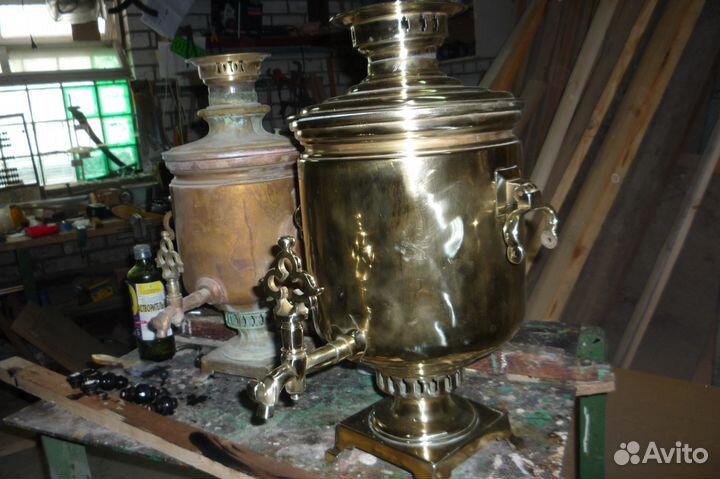 Реставрация ремонт самоваров