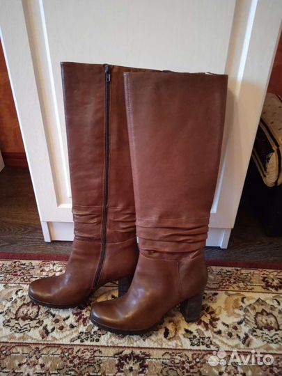 Сапоги натур кожа Новые
