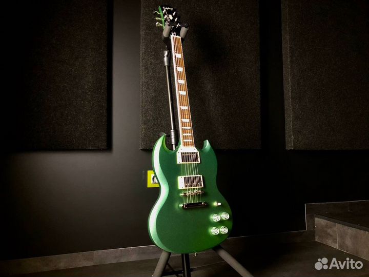 Epiphone SG Muse Green Metallic электрогитара