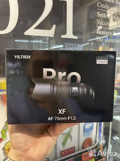 Объектив Viltrox AF 75/1.2 XF для Fujifilm x-mount