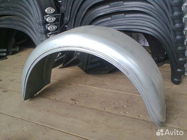 Крыло для прицепа моно оцинкованное 750х390х220 kn