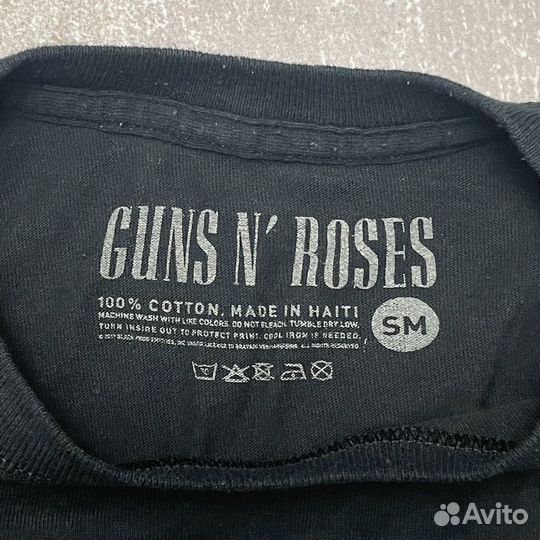 Футболка archive guns and roses vintage big logo