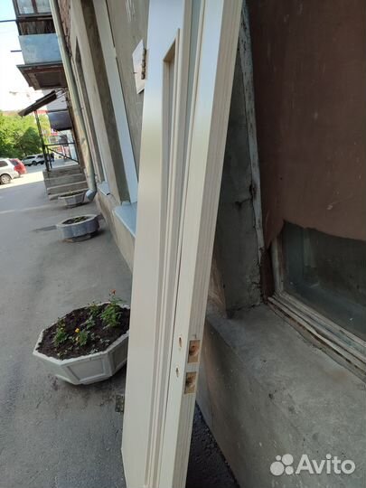 Дверь межкомнатная со стеклом бу