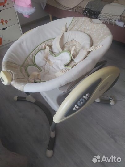 Детские электронные качели graco