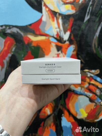 Apple watch 9 41mm Starlight S/M