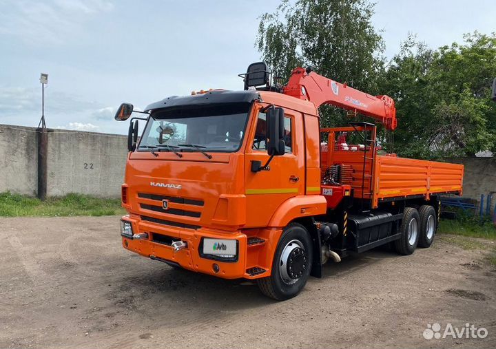 КАМАЗ 65115-3094-48 с КМУ, 2024
