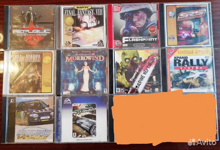 Компьютерные игры диски для пк