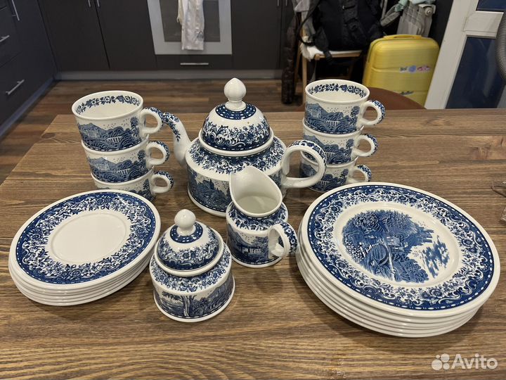 Чайный набор Villeroy&Boch Blue Castle
