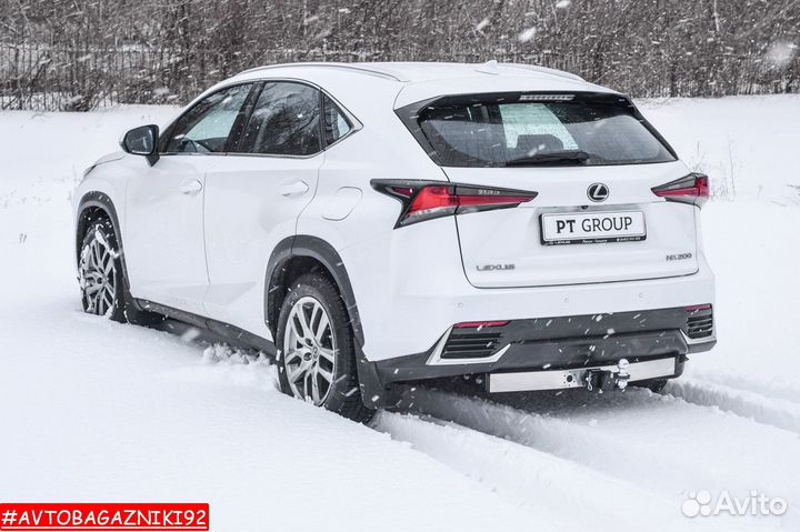 Фаркоп (тсу) прицепное под квадрат для Lexus NX