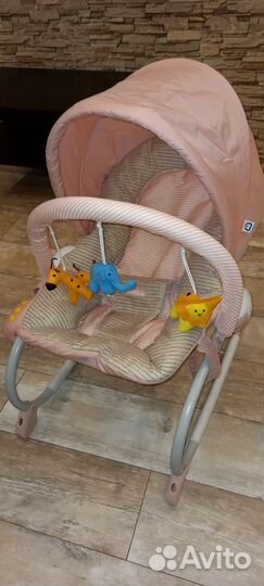 Шезлонг детский babyton