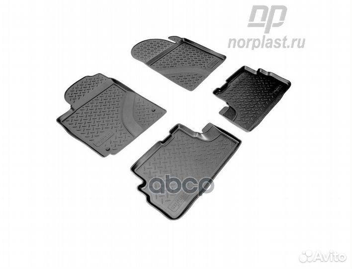 Коврики салонные для Toyota Corolla Verso (E12)