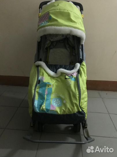 Санки на колесах