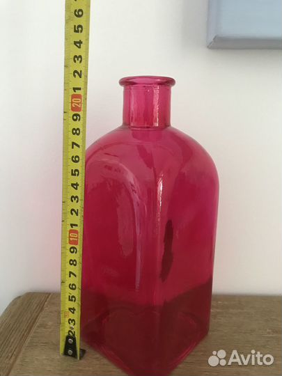 Ваза цветное стекло