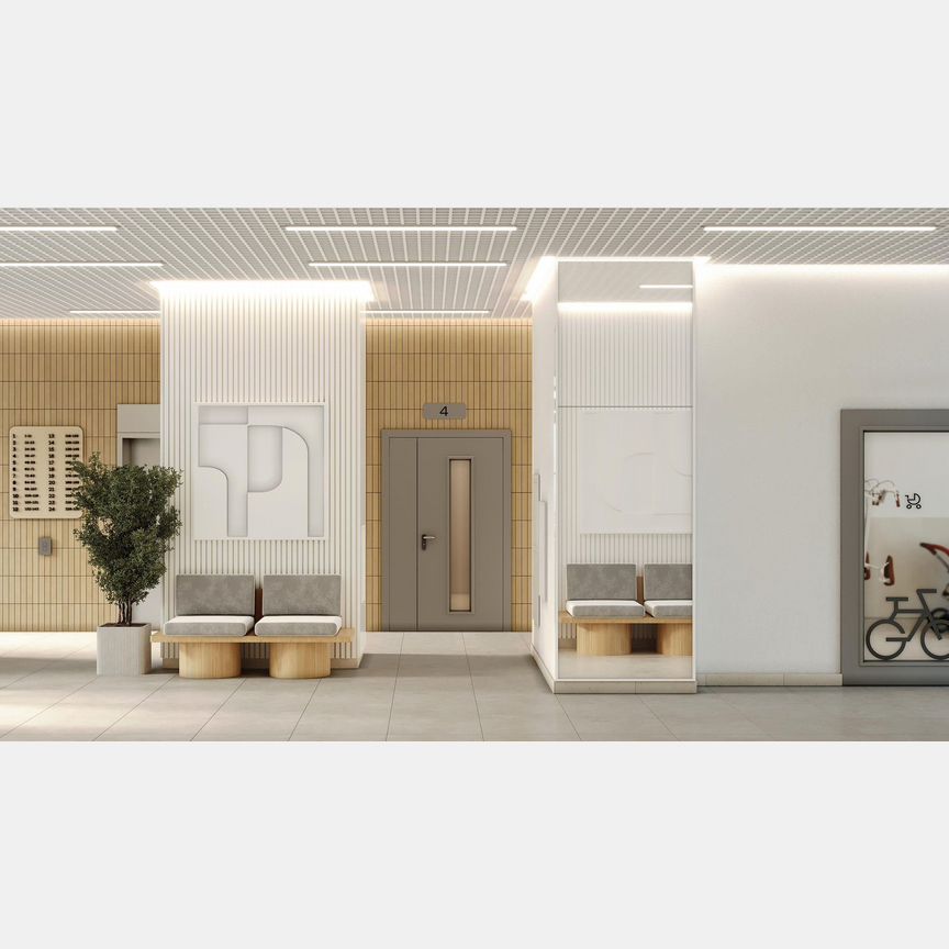 1-к. квартира, 44,5 м², 12/16 эт.