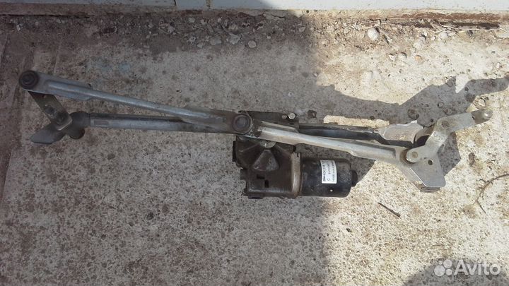 Пежо 307 моторчик дворников(трапеция)